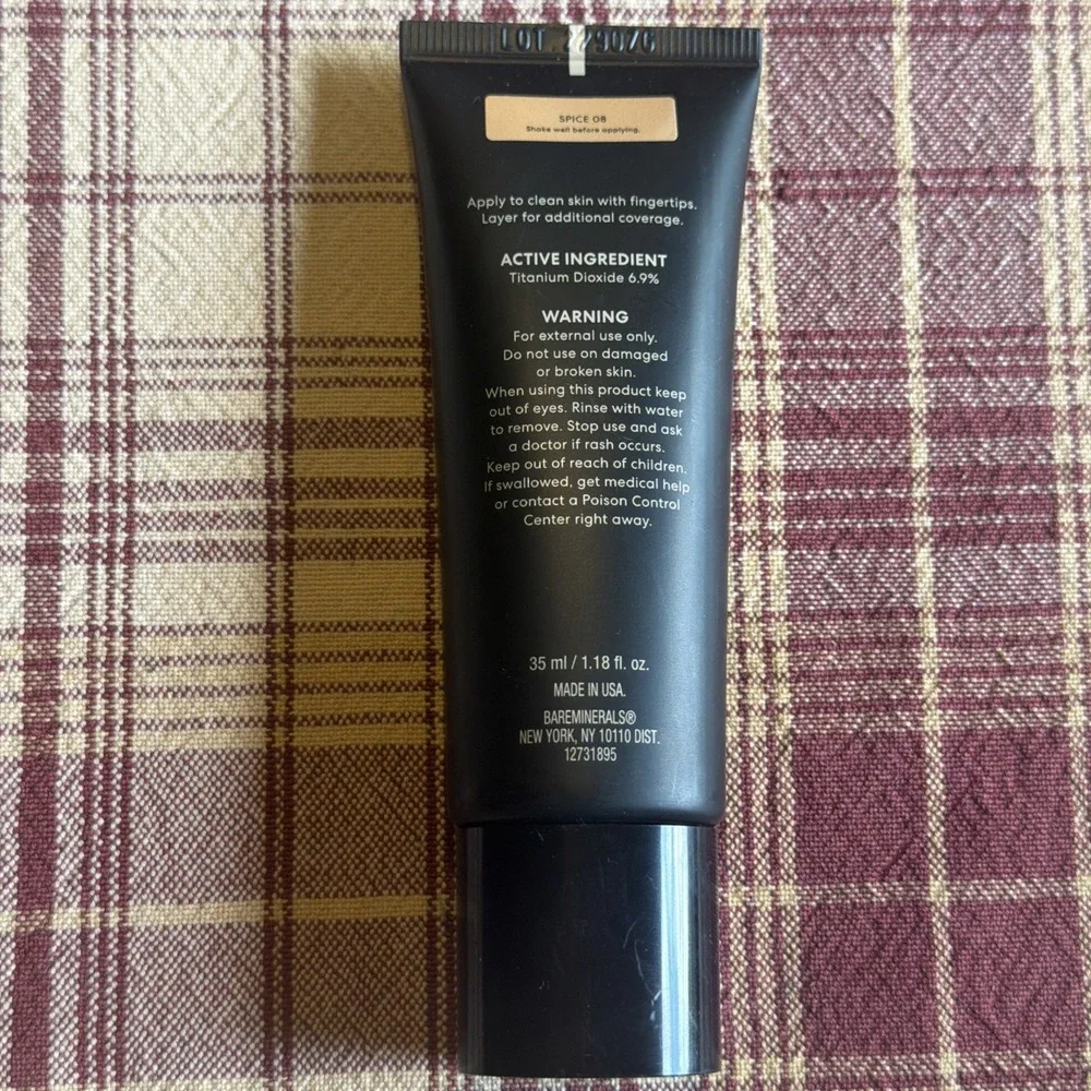 BareMinerals Complexion Rescue Natural Matte Tinted Moisturizer Spice 08 1.18oz